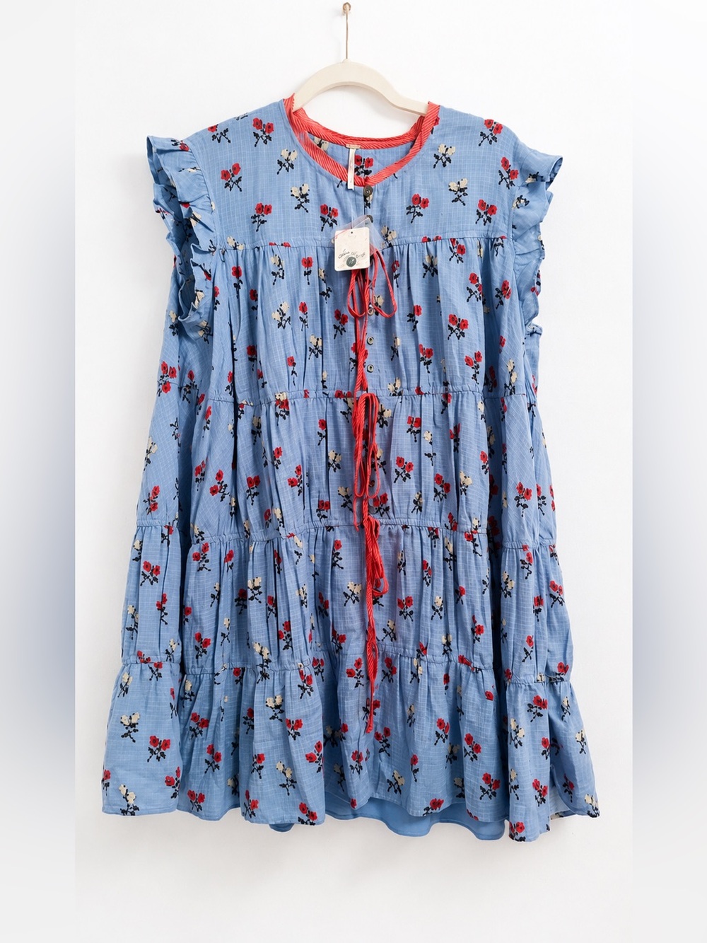 Free People | NWT 🏷️ Sundown Mini Dress /Allure Blue